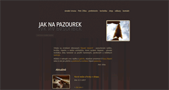 Desktop Screenshot of jaknapazourek.cz